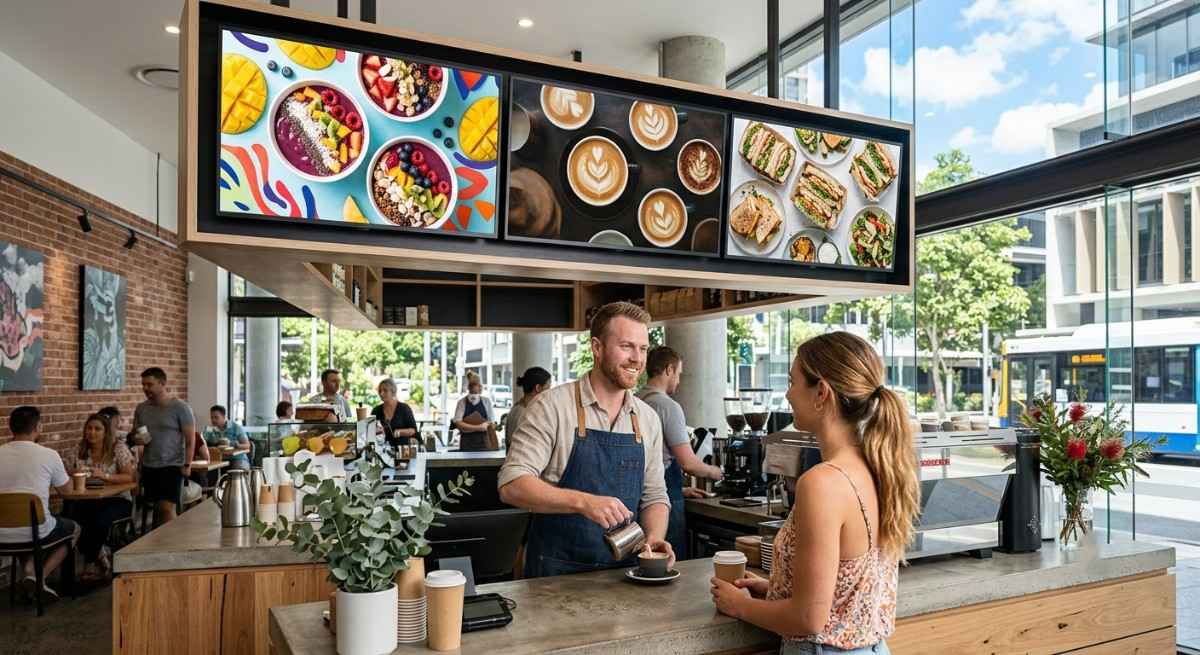 Digital Menu Boards Brisbane